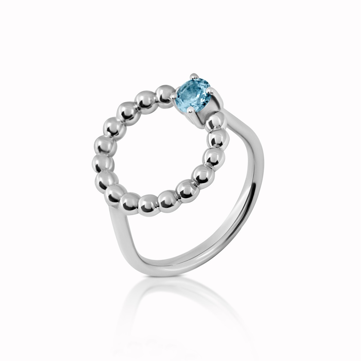 Comprar Joyas anillo Moon con circonita Corsia