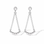Pendientes Swing de plata Corsia