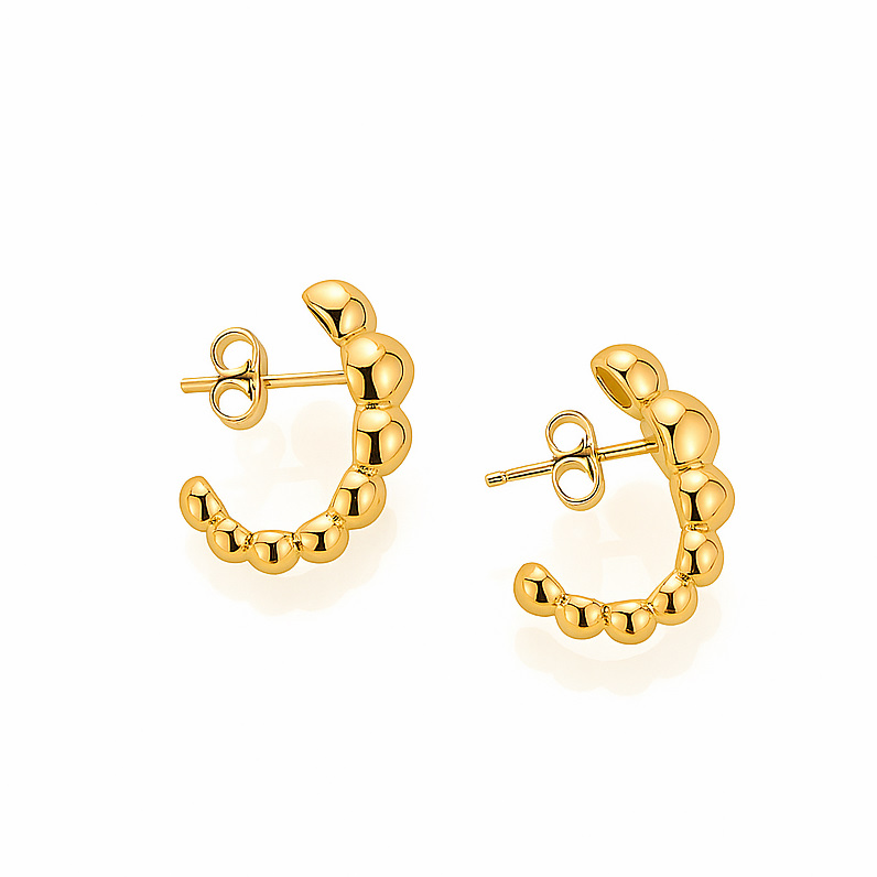 Pendientes Yass chapados Corsia
