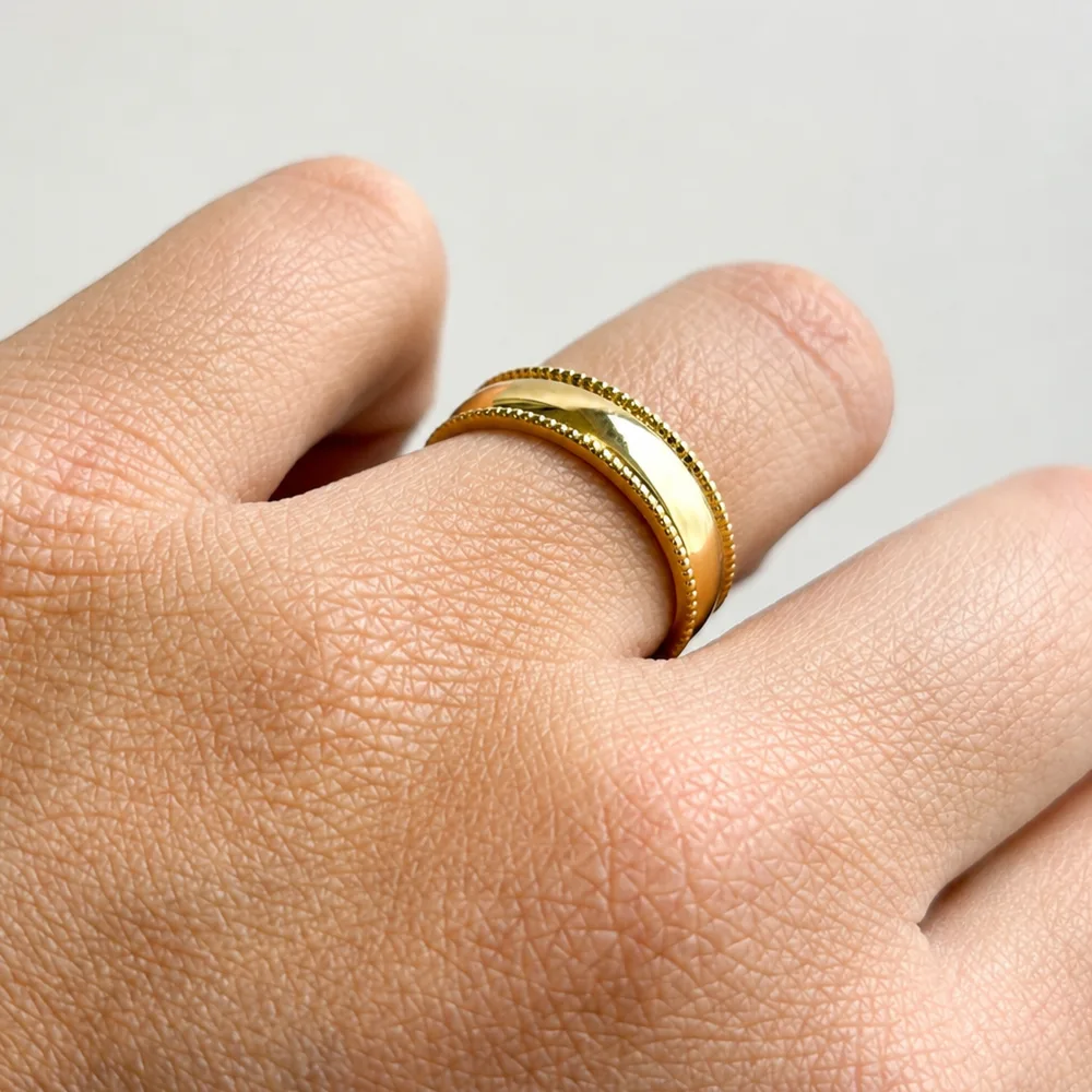 Alianza de diseño Lirio alianza de oro corsia
