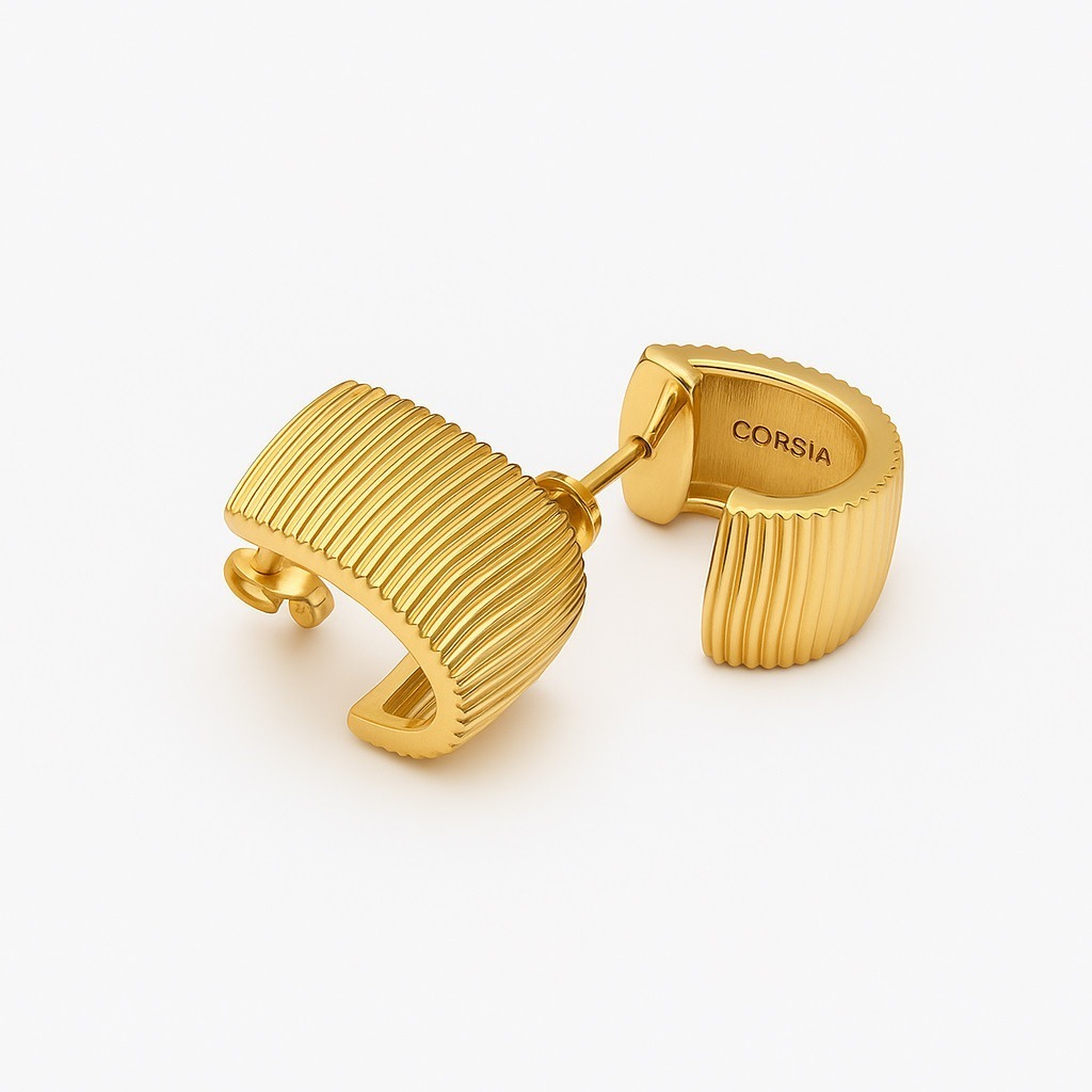 Comprar Joyas pendientes Paula oro Corsia