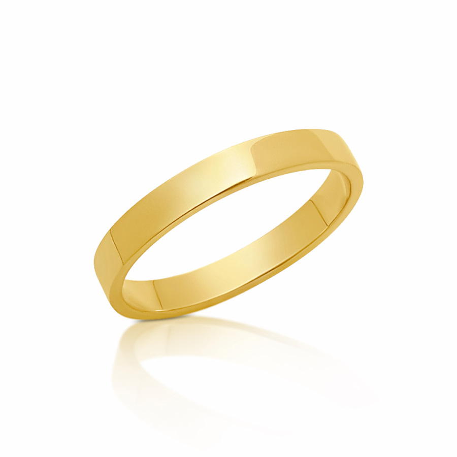 Alianza plana oro Corsia