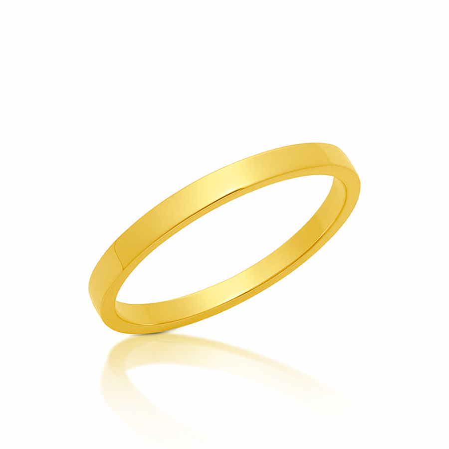 Alianza plana oro Corsia